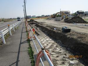 写真：工事開始直後の給食センター（令和5年5月）3