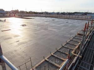 写真：躯体工事中の給食センター（令和5年11月）3