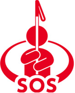 イラスト：「白杖SOSシグナル」普及啓発シンボルマーク