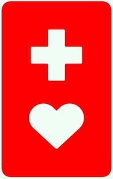 写真：ヘルプマーク