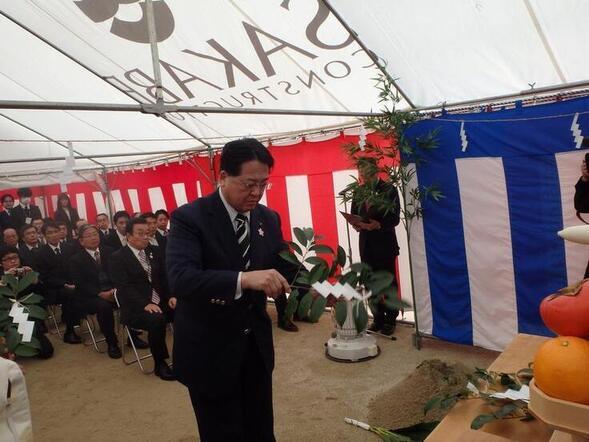 写真：安全祈願祭