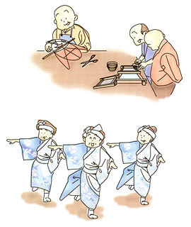 イラスト：老人クラブのイメージ