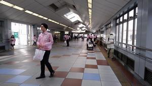 写真：平成30年度ピンクリボン活動の様子