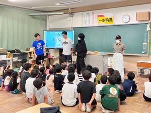 写真：矢作東小学校での熱中症対策講座の様子2