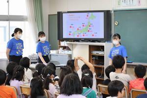 写真：矢作東小学校での熱中症対策講座の様子3