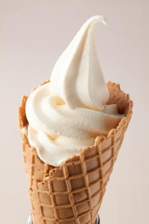 写真：ソフトクリーム