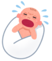 イラスト：赤ちゃん