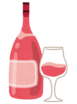 イラスト：ワイン