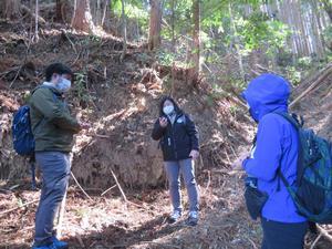 写真：ガイド講習　心拍測定1