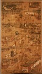 写真：絹本著色善光寺如来絵伝