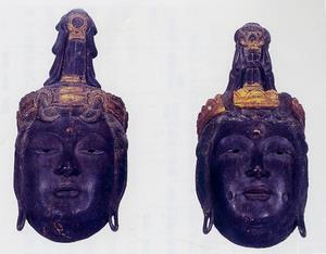 写真：木造菩薩面