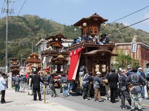 写真：須賀神社祭礼山車