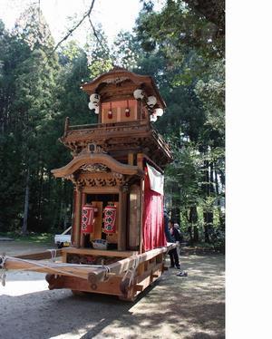 写真：鳳凰山車（庄野）