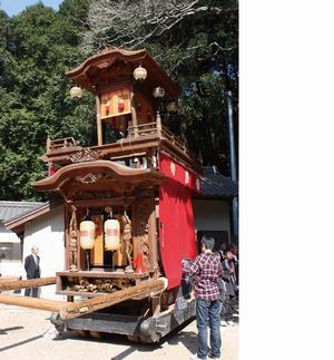 写真：竜神山車（原組）