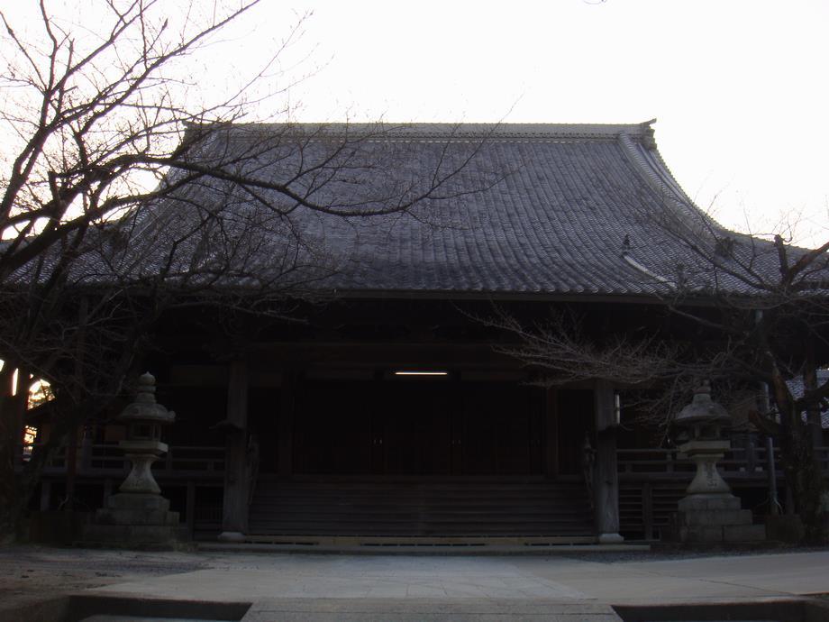 写真：勝鬘寺境内地