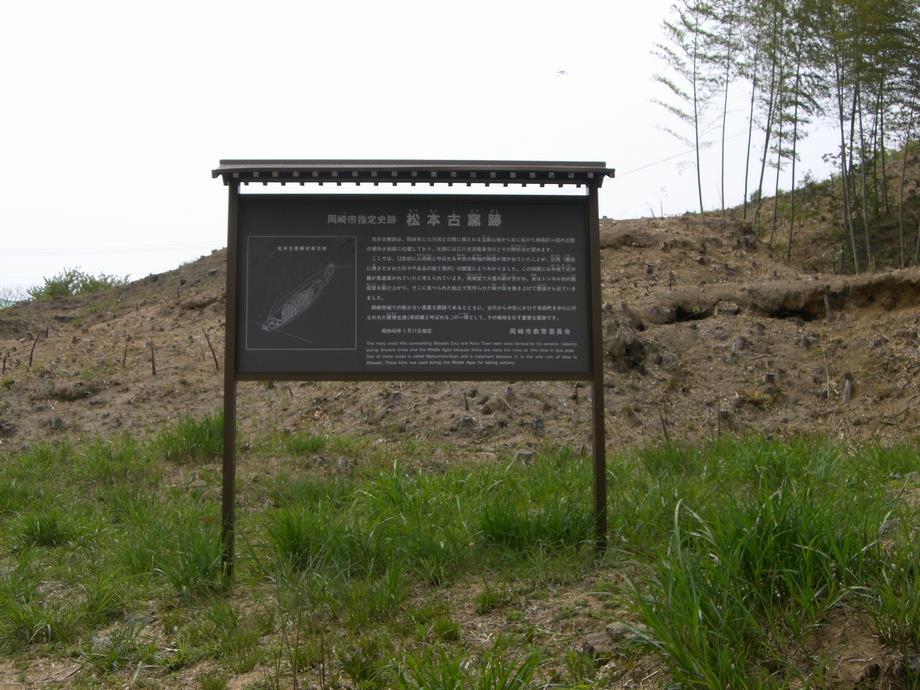 写真：松本古窯跡