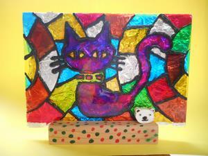 写真：制作見本　ステンドグラス2