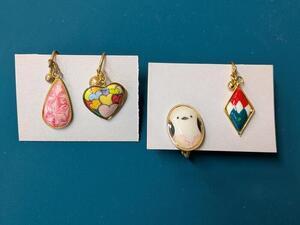 写真：制作見本　イヤリング