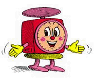 イラスト：はかり（赤）