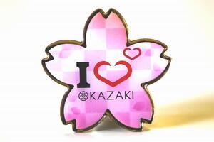 写真：シティプロモーションピンバッジ（さくらデザイン）1