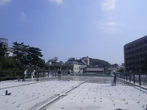 写真：防水工施工7月31日の状況2