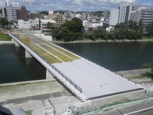 写真：防水工施工8月6日の状況1