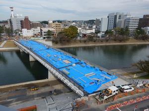 写真：木床版施工11月7日の状況1