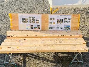 写真：桜城橋工事見学会2