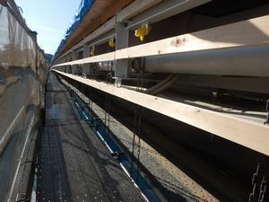 写真：木カバー施工12月9日の状況1