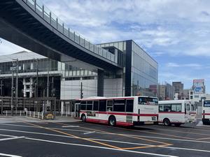 写真：バスのりば