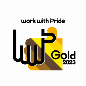 イラスト：work with Pride Gold2023