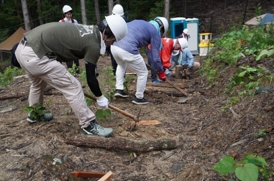 写真：令和6年9月14日　作業路