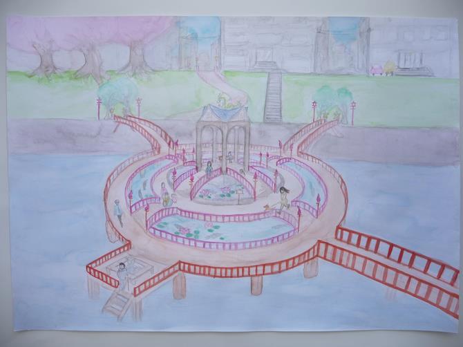 ポスターの写真：竹内友紀奈（竜海中学校2年）の作品