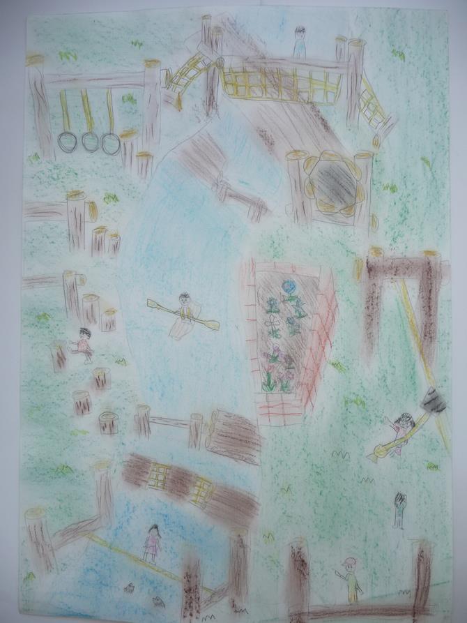 ポスターの写真：大野遥翔さん（竜海中学校1年）の作品