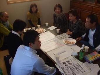 写真：意見交換の様子