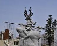 写真：四天王像