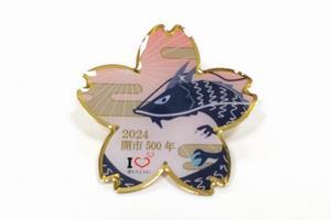 写真：さくらピンバッジ