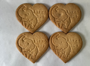 写真：ありがとうふじ子クッキー4枚