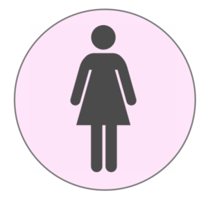 イラスト：女性活躍推進ロゴマーク