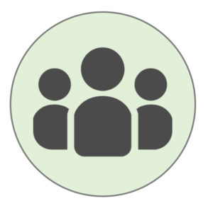 イラスト：多様な人材の活躍ロゴマーク