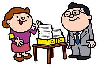 イラスト：投票の様子