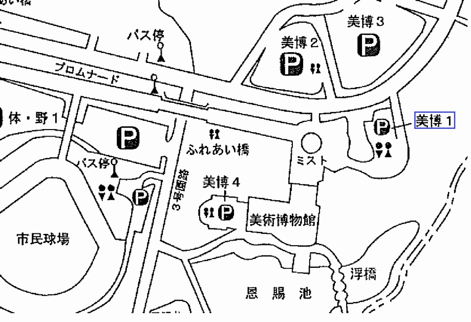 地図：拡大