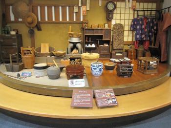 写真：岡崎むかし館　展示のご案内　1　むかしのくらし