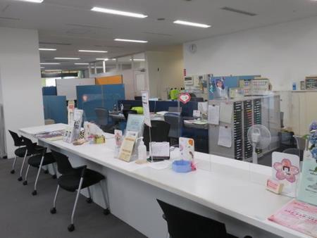 写真：市民活動センターカウンター