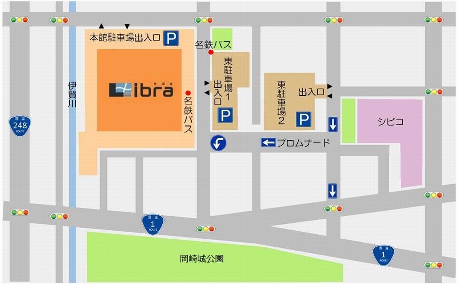 地図：バス停070620