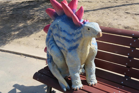 写真：ステゴサウルス