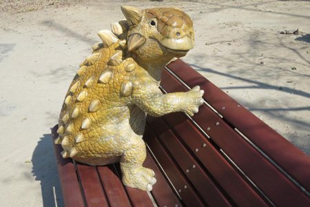 写真：アンキロサウルス