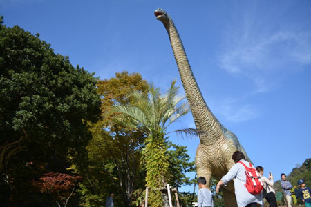 写真：ブラキオサウルス1