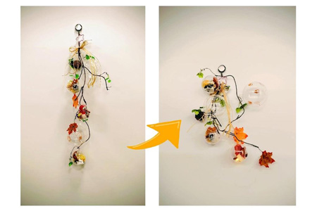 写真：ライティングフラワーテラリウム