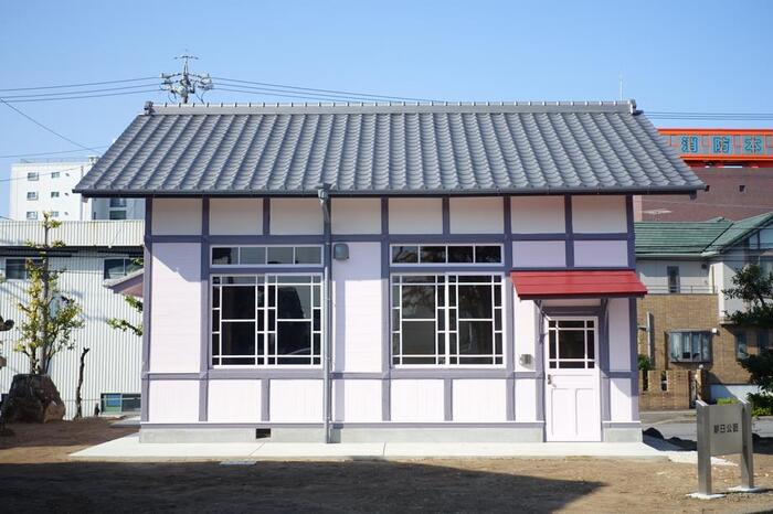 写真：旧看守人室（曳家・修理完成）